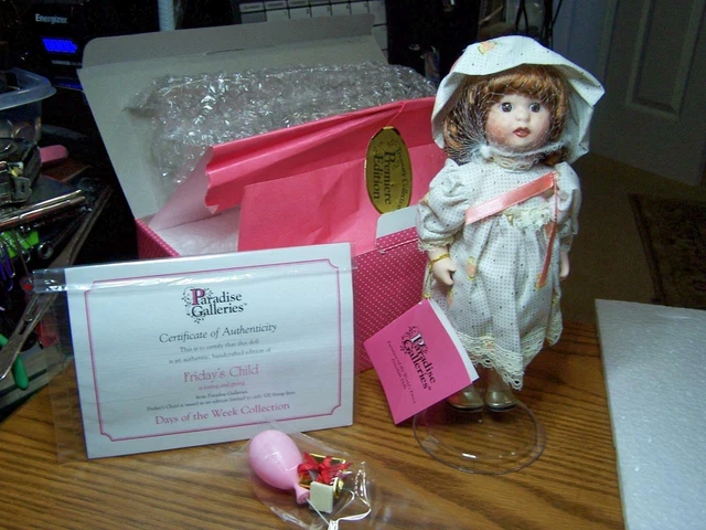 Paradise Galleries Porcelain Doll Treasury Collection  Premier Edition Friday's