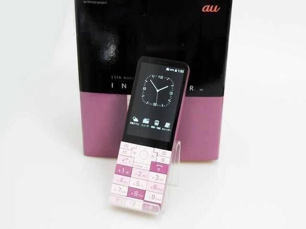 AU KDDI KYOCERA Kyx31 Infobar Xv Android Bar Phone Unlocked Cherry