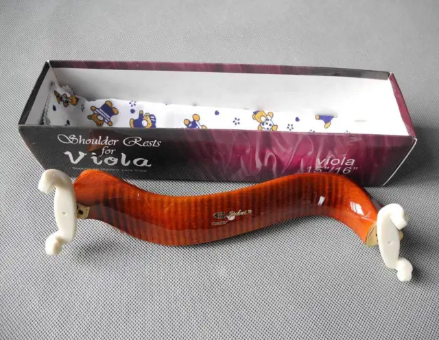 adjustable  viola  flamed shoulder rest  pads for 15"~16" instrument viola