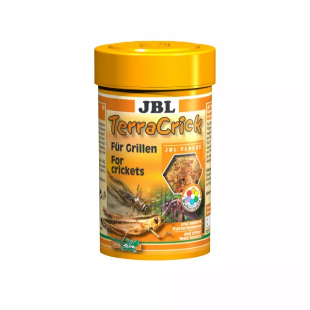 JBL TerraCrick - 100 ml - Grillenfutter Futterinsekten Nahrung Heimchen Grillen