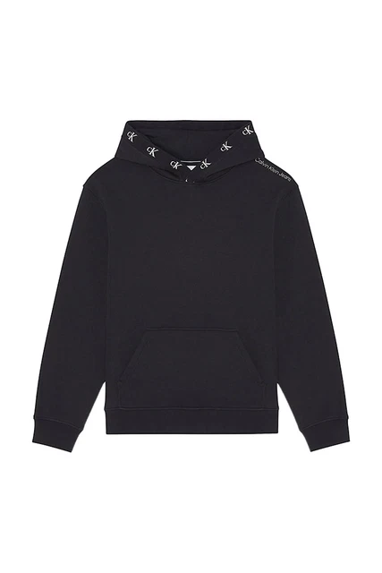 felpa uomo CALVIN KLEIN JEANS nero cotone GR73405