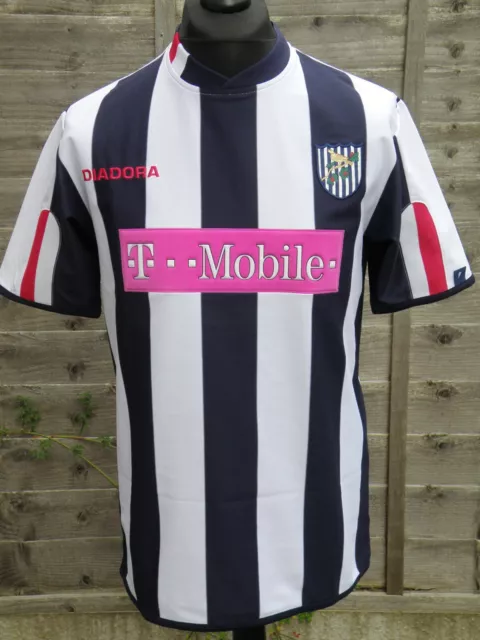 West Brom Bromwich Albion Wba Fc Great Escape Home Shirt 2004-05 Small