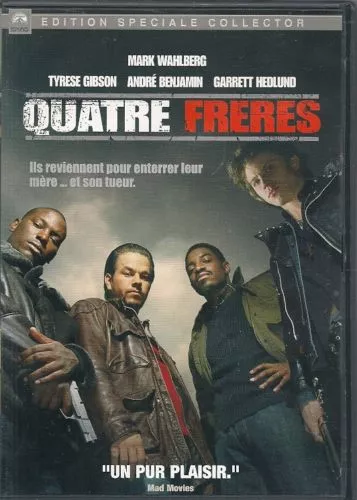 Dvd Zone 2--Quatre Freres--Wahlberg/Gibson/Singleton