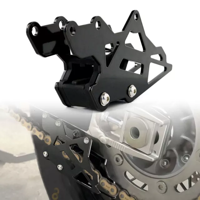 Aluminum Chain Guide Guard Case Saver Black Fit For Suzuki RM125 RM250 1996-2008