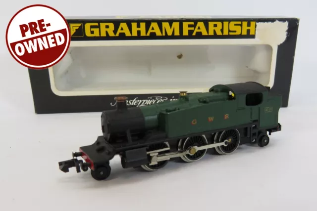 N Gauge Farish 3114 2-6-2 Steam Prairie Tank Loco - Brass Gear (Loco3)