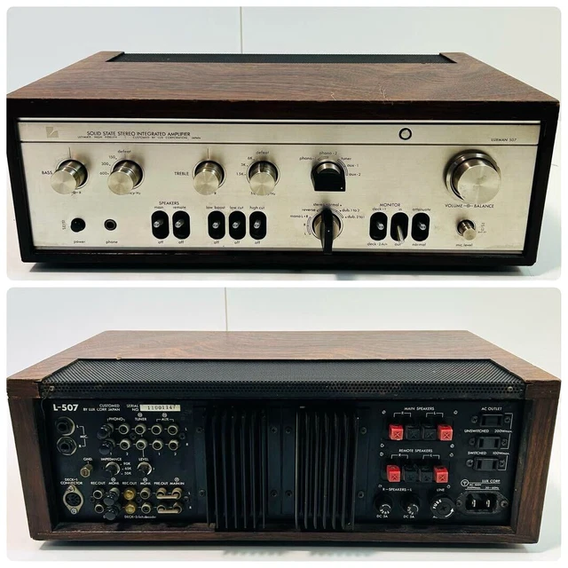 Stereo Verstärker LUXMAN L-525 Reparatursatz - alle Kondensatoren