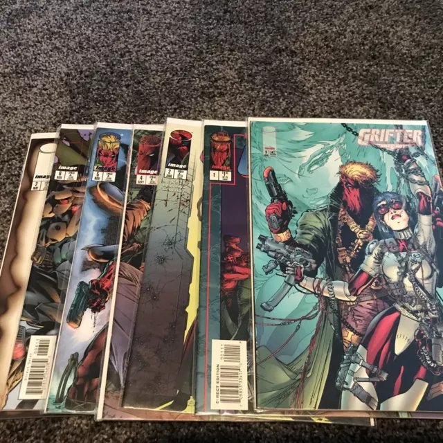 Grifter Comic Lot Of 7 Image