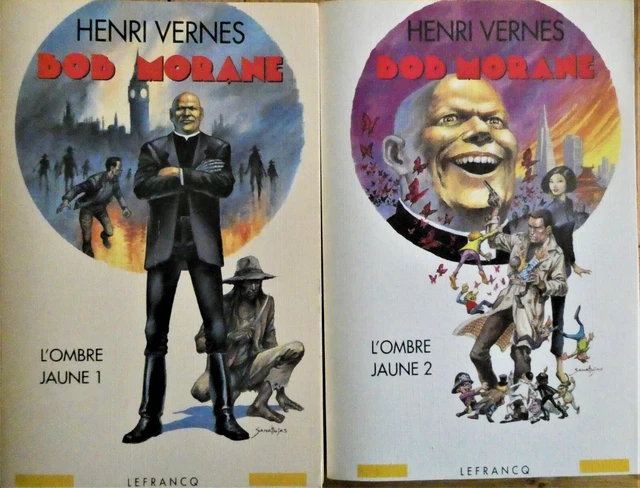 HENRI VERNES BOB Morane Le cycle de l'Ombre Jaune 2 Volumes brochés EUR