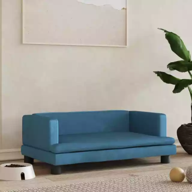 Hundebett Hundesofa Couch für Hunde Samt verschieden Farben Hunde Schlafplatz