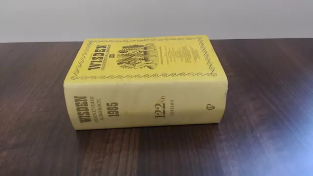 Wisden Cricketers Almanack, John Woodc*ck (ed), Guild, 1985, Hard