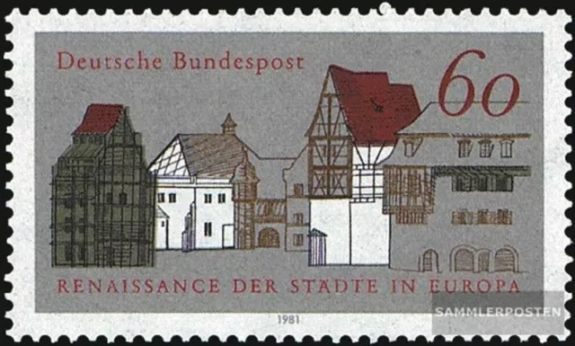 BRD (BR.Deutschland) 1084 (kompl.Ausg.) FDC 1981 Denkmalschutz