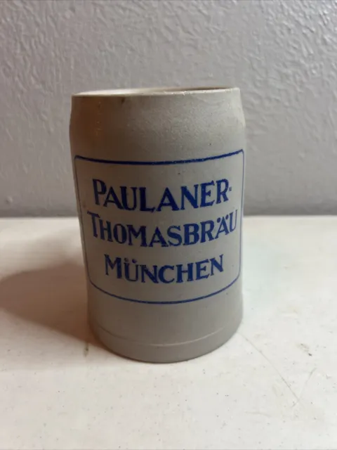 Vintage Paulaner-Thomasbrau Munchen Stoneware Beer Stein 7/20 liter