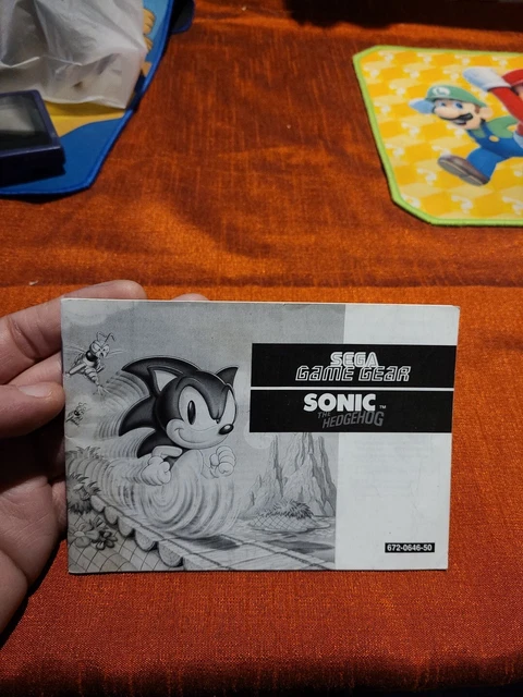 BRAND NEW SEALED SONIC THE HEDGEHOG 2 SEGA GAME GEAR WATA 9.4 A