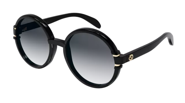 Gucci Lunettes de soleil GG1067S  001 Noir gris Femme