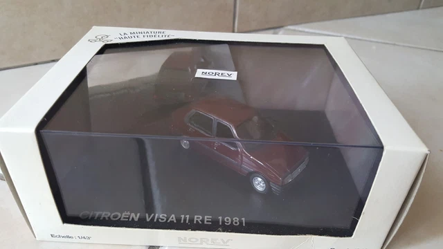 Norev B 1/43 - Citroen Visa 11 RE Blanche 1981