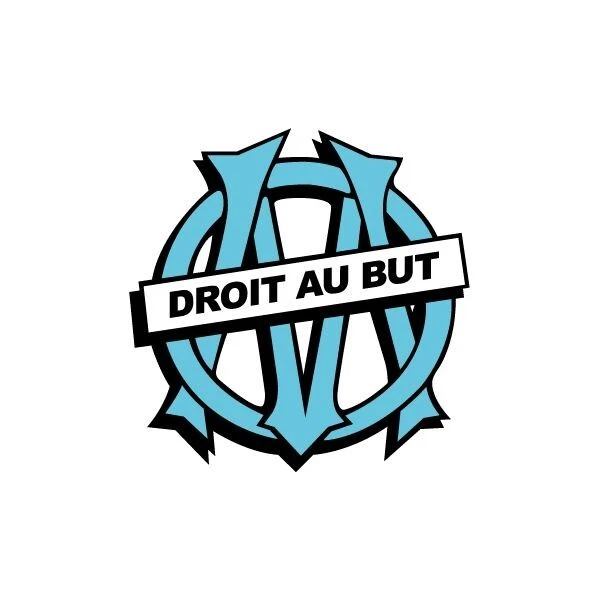 Autocollant Sticker OM Marseille Football Pour Voiture Tuning - Neuf, Fabriqué En France