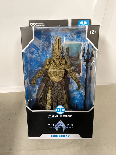 McFarlane Toys DC Multiverse Aquaman Stealth Suit Con Topo Figura De Acción De 7 Pulgadas Etiqueta Dorada - Rey De Atlántida Increíblemente Detallado Con Ultra Articulación Y Tarjeta De Arte Coleccionable