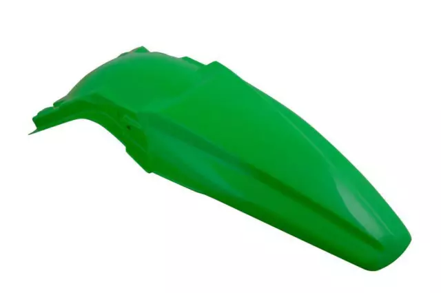 Rtech Kawasaki KXF 250 09-12 450 09-11 Rear Fender Mudguard Plastic Flo Green MX