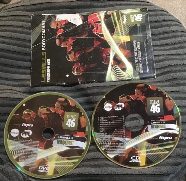 LES MILLS BODY Combat 36 DVD, CD And Choreography Notes £32.00 