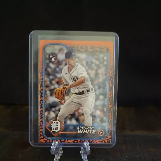 2024 TOPPS SERIES 1 variation de couleur équipe 8 tigres blancs