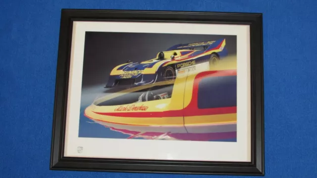 OFFICIAL ORIGINAL Porsche 917 / 30 Spider Framed Racing  Poster Print