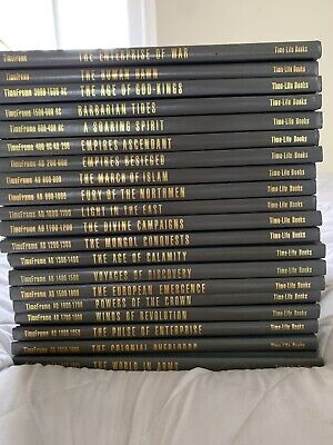 Time Life Books Series:  Set of 20 TIMEFRAME 3000 BC - 1925 Hard Cover Nice