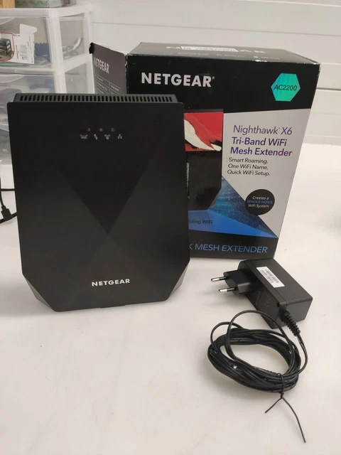NETGEAR Nighthawk X6 EX7700 Wi-Fi Extender - Nero
