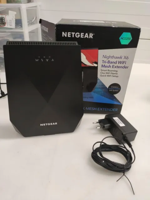 NETGEAR Nighthawk X6 EX7700 Wi-Fi Extender - Schwarz