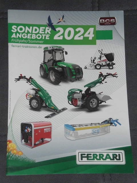 FERRARI EINACHSER, MOTORMÄHER, Traktoren Angebote 2024 Prospekt ( 4374 ...