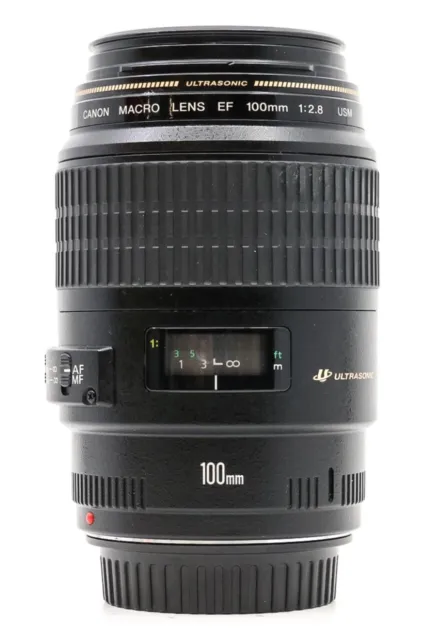 Canon EF 100mm F/2.8 USM Lens