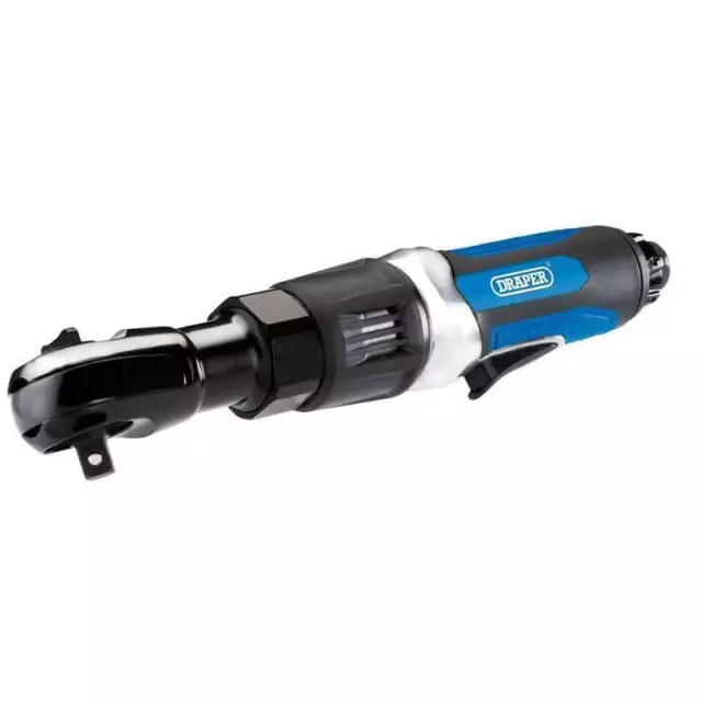 Draper 3/8" Drive Air Ratchet Wrench Compressor Tool 60Lb/Ft 85Nm 84126 3