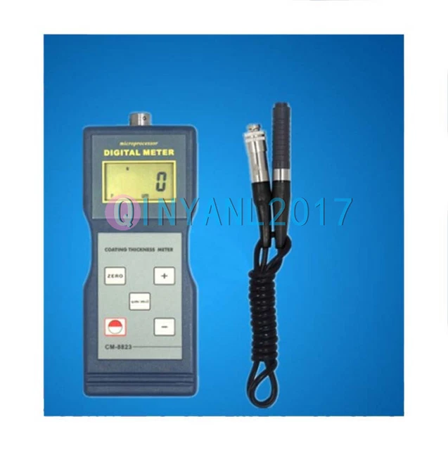 CM-8823 PAINT METER Film Coating Thickness Gauge Tester NF Probe 0