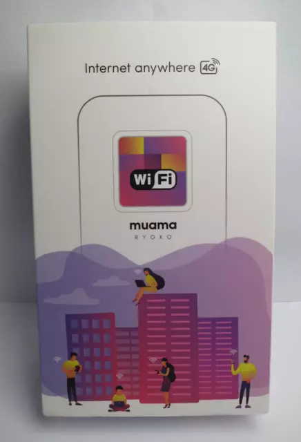 Muama Ryoko Mobile 4G Wireless Router Hotspot  Internet Anywhere - BRAND NEW