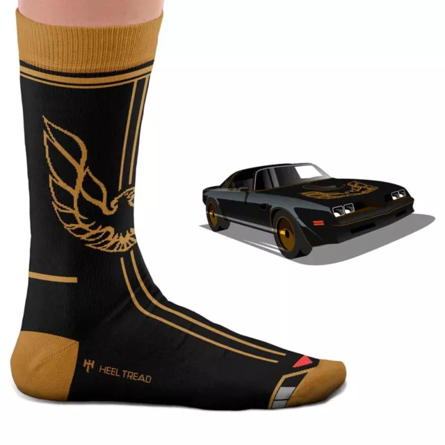 HEEL TREAD Socken im Design "Bandit" - Gr. 41-46 - Auto Movie Kino Film Cinema