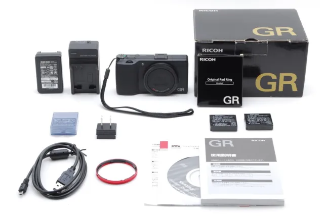 [MINT w/Red Ring & Box] Ricoh GR I 1 16.2 MP APS-C Digital Camera From JAPAN