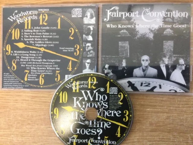Cd  album - Fairport Convention – Who Knows Where The Time Goes?