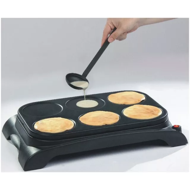 Party-Wokset Pfannkuchen Family Crepes Pancake Maker Gourmet-Set Mini-Wok DO8710 3