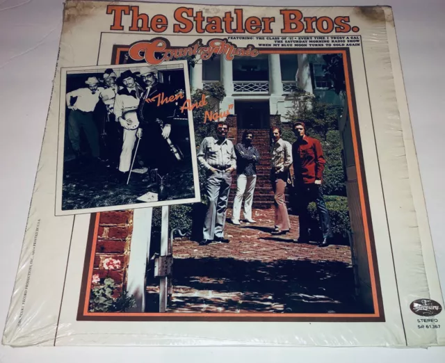 STATLER BROTHERS COUNTRY Music Then And Now Vinyl Country Music LP ...
