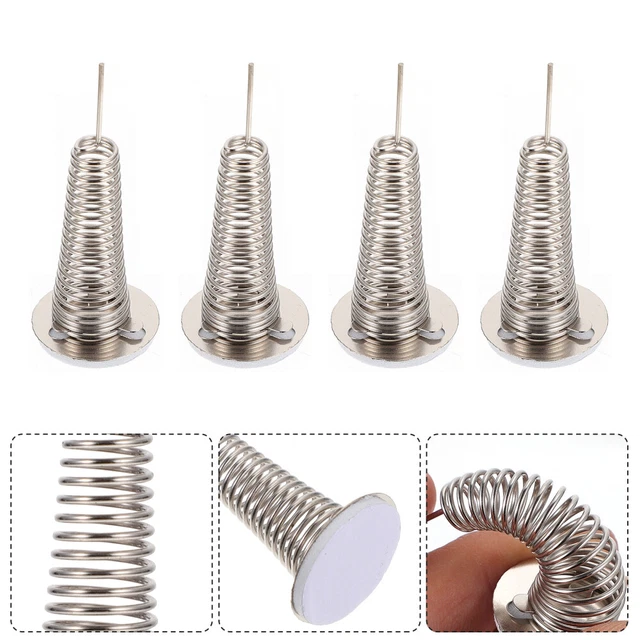 10pcs Spring Bases Toy Base Wobble Head Spring Base Car Shaking Head Base