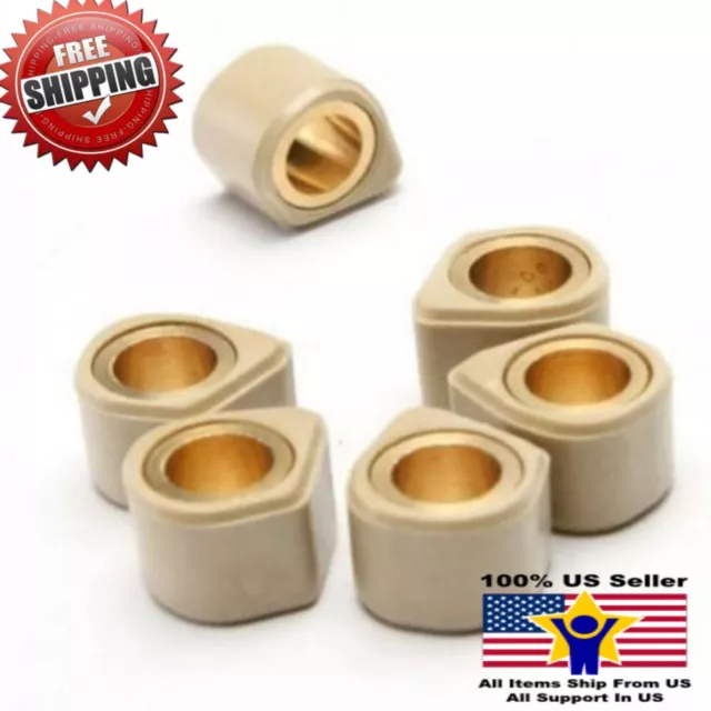 Variator SLIDER Roller Set Racing 16x13 (6g) GY6 50 139QMB 1P39QMB Scooter Mop