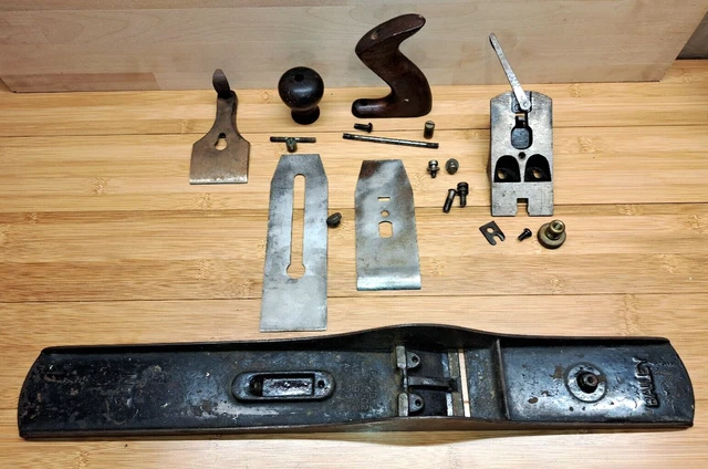 Stanley Sweetheart  Bailey No. 7 Plane Corrugated Bottom 22" Type 11 April 1910
