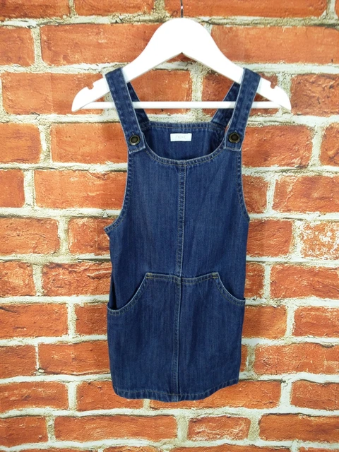 Girls Bundle Age 3-4 Years M&S Next H&M Pinafore Dress Set Corduroy Denim 104Cm 3