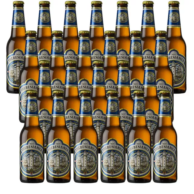 bière italienne Premium Lager 33 cl. Theresianer 24 bouteilles 33 cl.