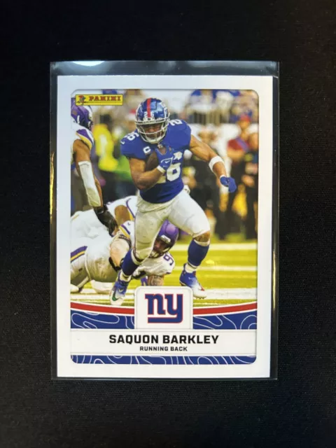 Saquon Barkley 2023 Panini NFL Sticker & Card Collection-card #45