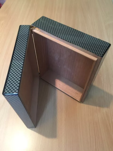 Humidor Umidificatore In Legno Porta Sigari Scatola Box Case