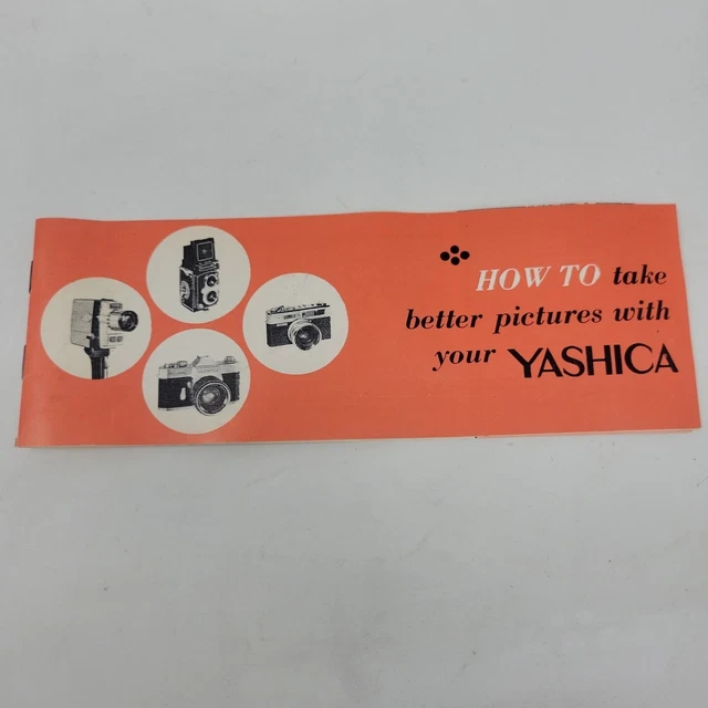 HOW TO TAKE Better Pictures with Yashica Guide Camera Instruction
