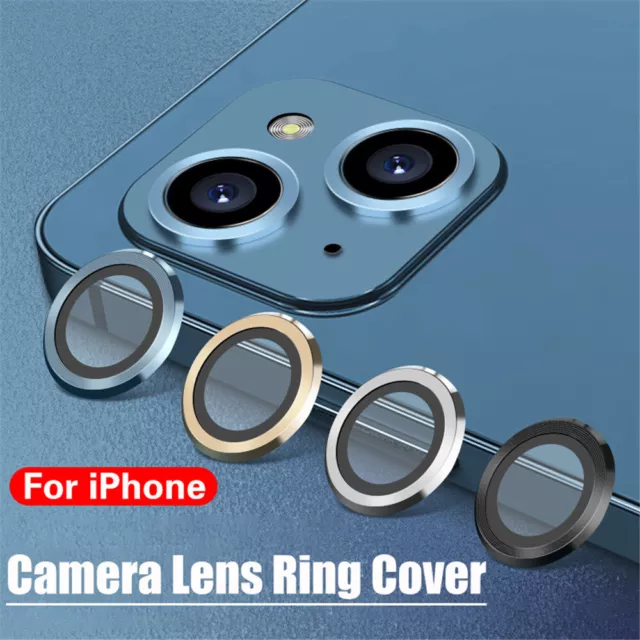 Metal Camera Lens Protector Cover For iPhone 15 Pro Max 13 Pro 14 Pro 12 Mini 11