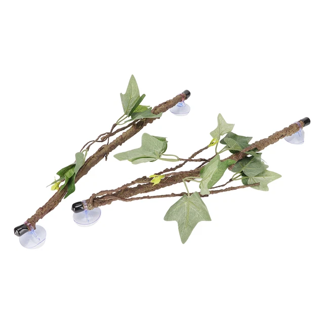 Reptile Corner Branch Terrarium Pflanzendekoration Mit Saugnäpfen Für Amphi BH2