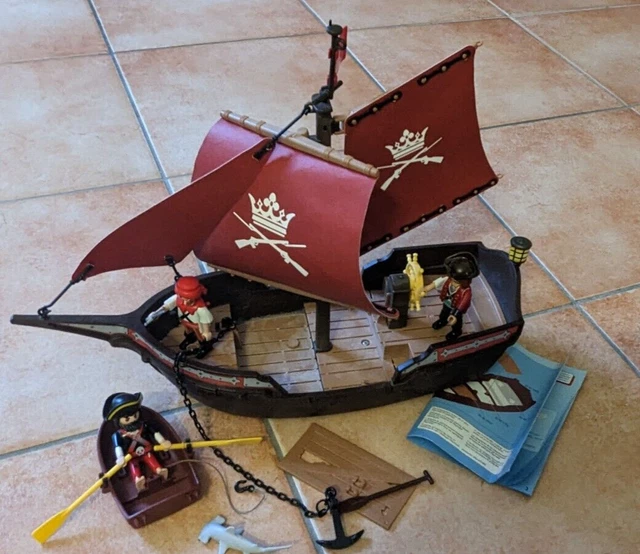 Playmobil Konvolut Piratenschiff & Zubehör