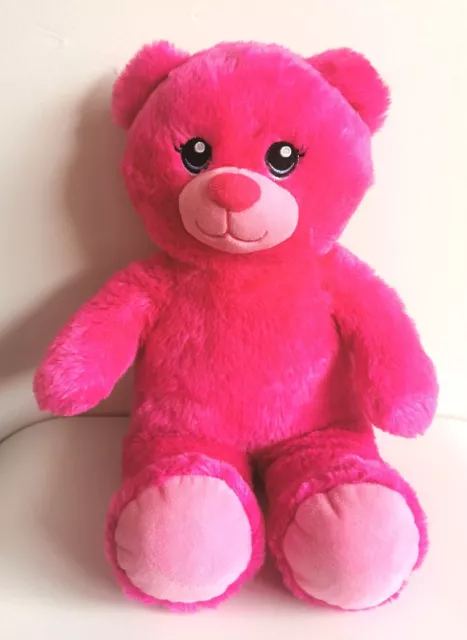 Build a Bear Hot Pink Teddy Bear Plush Toy